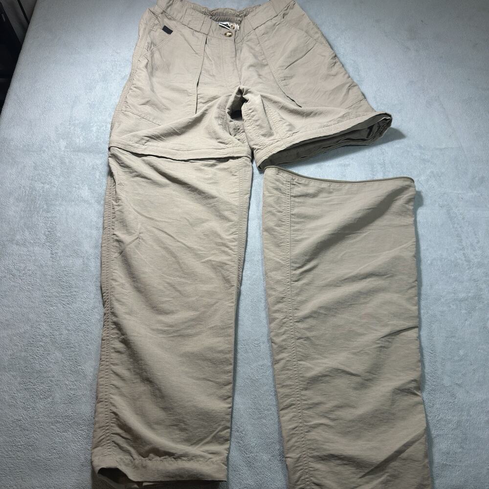 North Face Convertible Parachute Pants Ws Small 28x30 Baggy Paratrooper Shorts